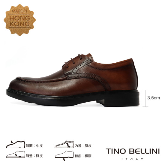 TINO BELLINI 貝里尼 香港進口 綁帶紳士鞋HM3T075A-9