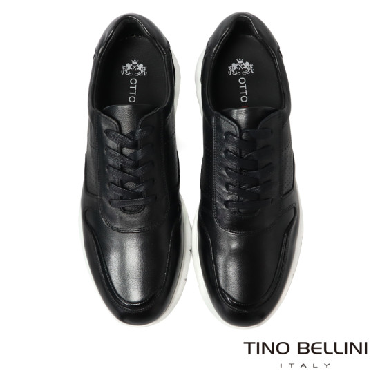 真皮綁帶男士休閒鞋HM4O020-1