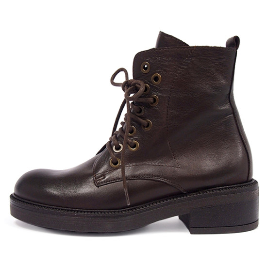 義大利厚底中跟短靴FNV0002-6