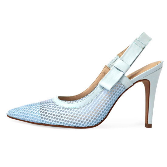 巴西尖頭後鬆緊帶高跟鞋FS3T0001-L