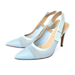 巴西尖頭後鬆緊帶高跟鞋FS3T0001-L