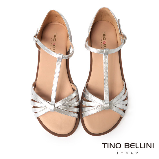 T字細帶平底涼鞋FS7T003-D