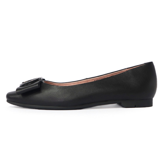 TINO BELLINI 貝里尼 香港進口 圓環飾蝴蝶結平底鞋FSBT0008-1