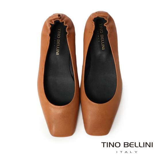 TINO BELLINI 貝里尼 義大利進口 素面方頭芭蕾舞鞋FSBT014-9