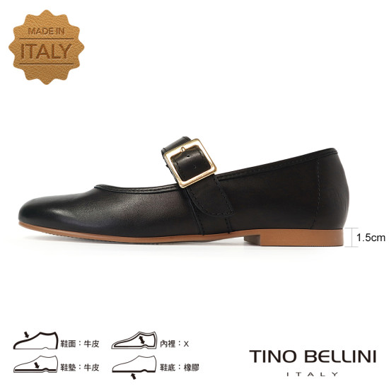 義大利素面瑪莉珍鞋FSBT015-1