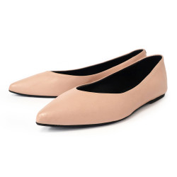 TINO BELLINI 貝里尼 義大利進口 素面尖頭平底鞋FSBV015-3