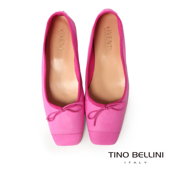 素面方頭拼接芭蕾舞鞋FSBV016-7