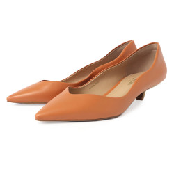 素色尖頭低跟鞋FSCT009A-9