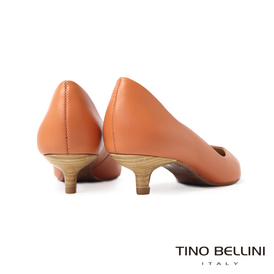 素色尖頭低跟鞋FSCT009A-9