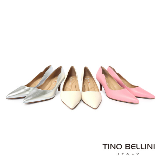 微曲線尖頭跟鞋FSEO0001-0