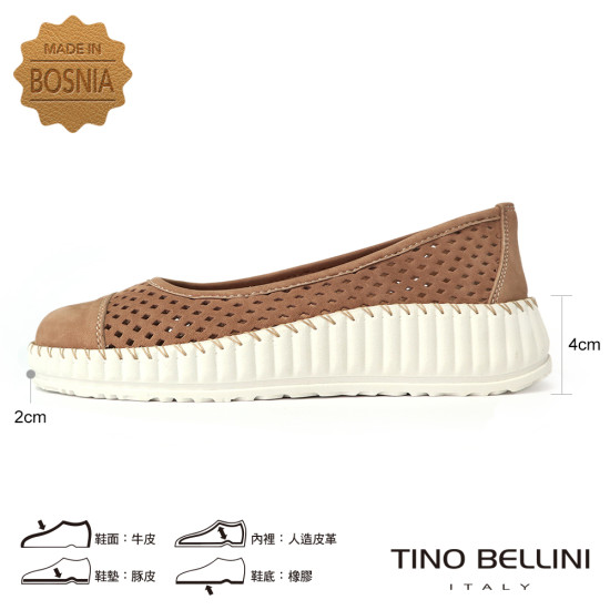 菱格鏤空厚底娃娃鞋FSFO001-9