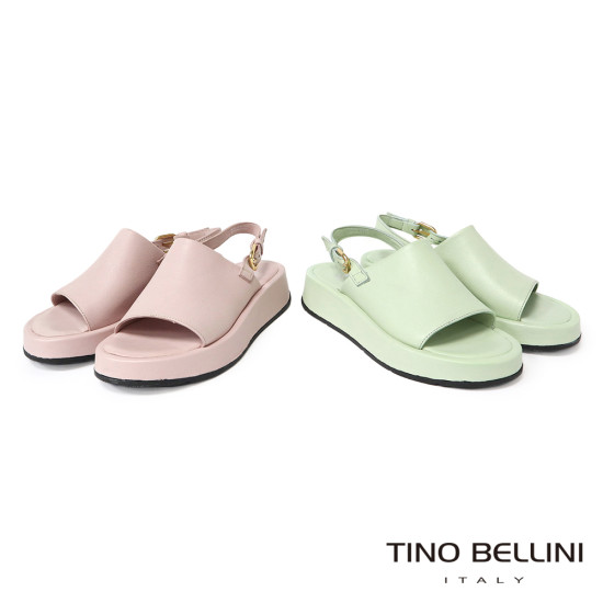 糖果色寬面厚底涼鞋FSJO012-7