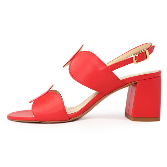 義大利點點粗跟鞋FSLV0002-2