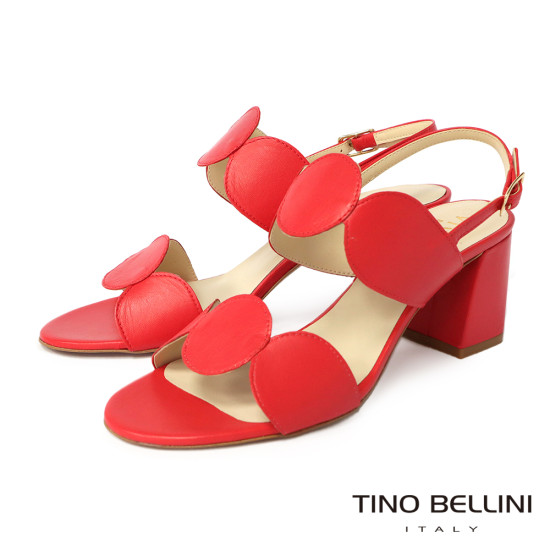 義大利點點粗跟鞋FSLV0002-2