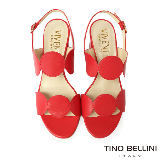 義大利點點粗跟鞋FSLV0002-2