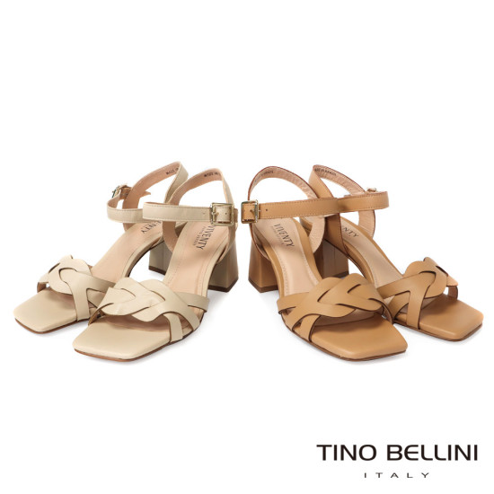 編織麻花高跟涼鞋FSLV005-9