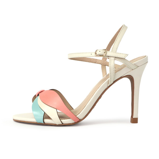 蝴蝶結繫踝高跟鞋FSMV006-0