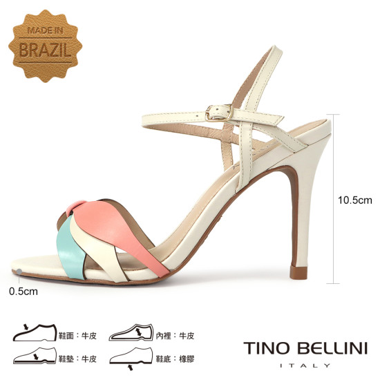 蝴蝶結繫踝高跟鞋FSMV006-0