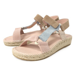 麻邊厚底涼鞋FSNO009-3