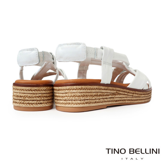 西班牙羊皮厚底草編涼鞋FSNT015-0