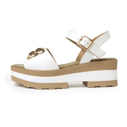 飾釦厚底涼鞋FSOV011-0