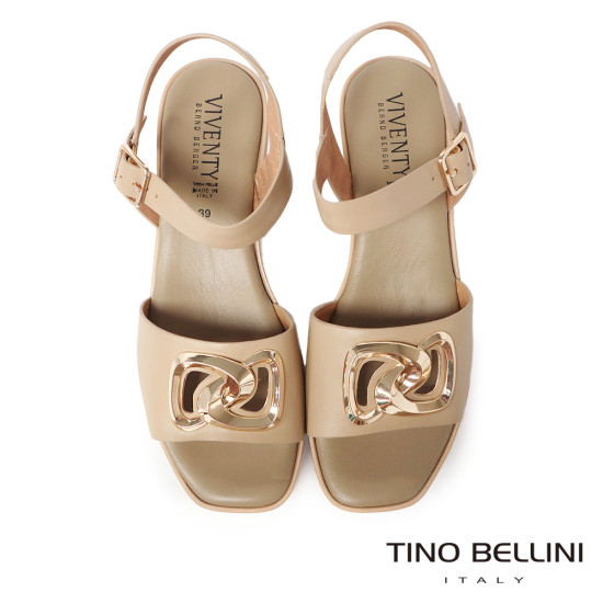 飾釦厚底涼鞋FSOV011-3