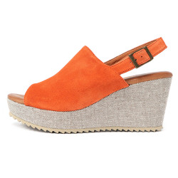 魚口楔型涼鞋FSPO0004-2