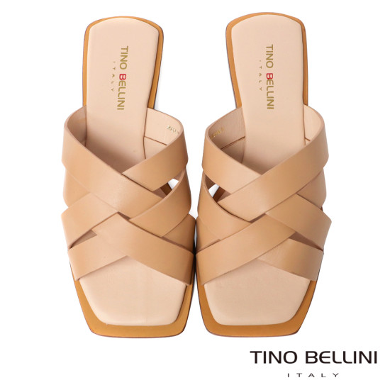 編織全真皮涼拖鞋FSQT012-9