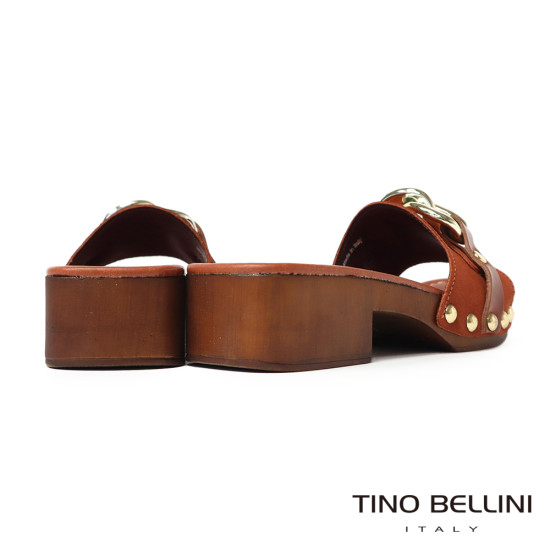 金環麂皮厚底涼拖鞋FSRV001-6