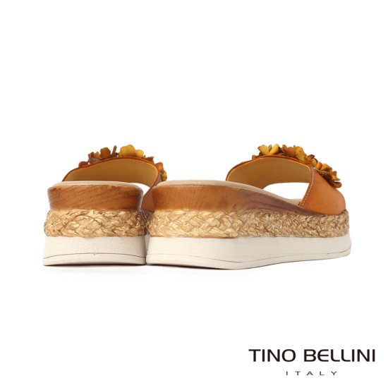 亮鑽花瓣厚底涼拖鞋FSUO002-F