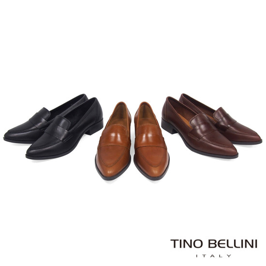 TINO BELLINI 貝里尼 義大利進口 尖頭樂福鞋FWCT026H-1