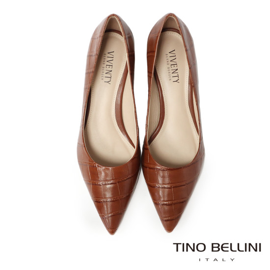 TINO BELLINI 貝里尼 巴西進口 尖頭低跟鞋FWCV036D-9