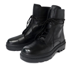 義大利綁帶軍靴FWMO013-1