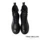 TINO BELLINI 貝里尼 經典 馬汀靴造型 8孔 短靴 FWMT002E-1(黑色)