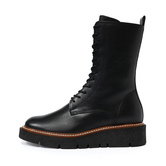 TINO BELLINI 貝里尼 歐洲進口 綁帶中筒軍靴FWMT005-1