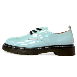 漆皮繫帶休閒鞋FZCV0003-4