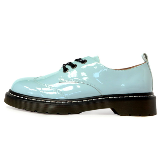 漆皮繫帶休閒鞋FZCV0003-4