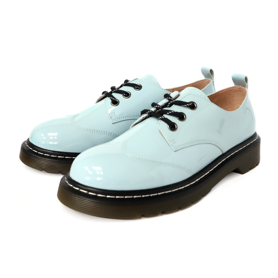 漆皮繫帶休閒鞋FZCV0003-4