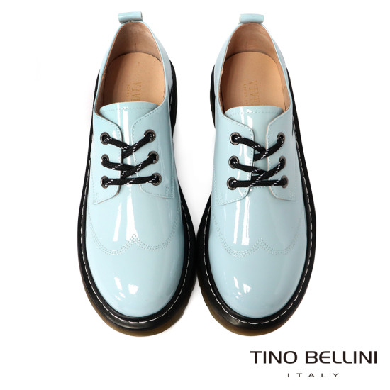 漆皮繫帶休閒鞋FZCV0003-4