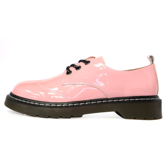 漆皮繫帶休閒鞋FZCV0003-7