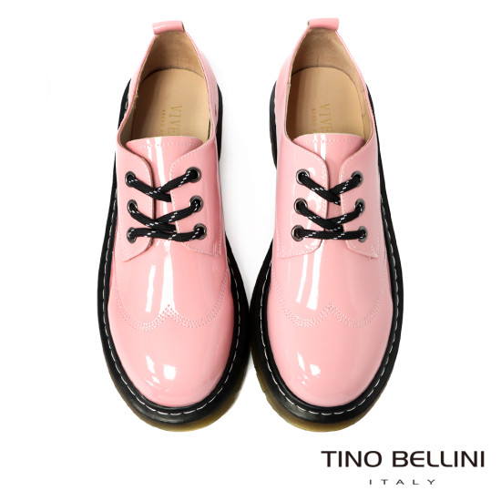 漆皮繫帶休閒鞋FZCV0003-7