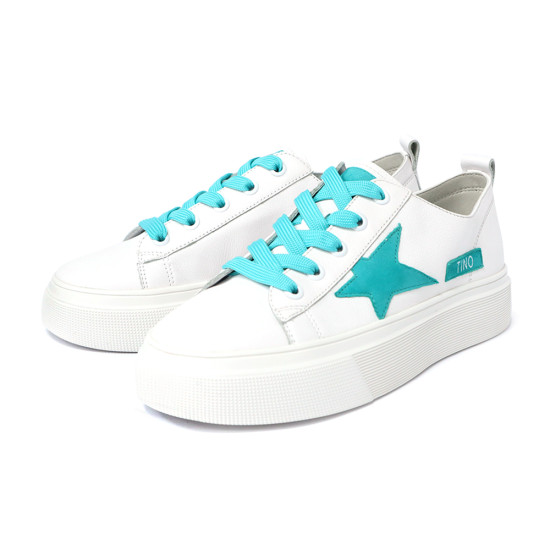 星芒真皮厚底休閒鞋LB0T0006-4