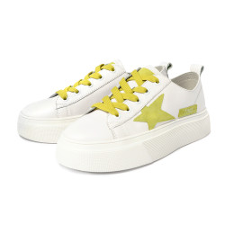 星芒真皮厚底休閒鞋LB0T0006-5