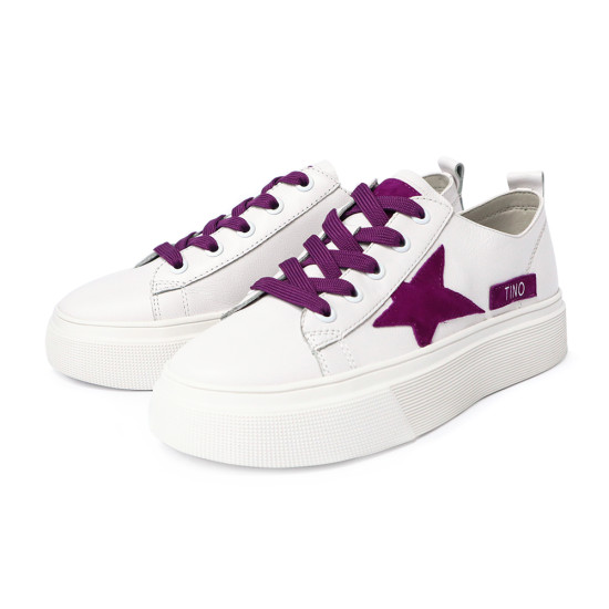 星芒真皮厚底休閒鞋LB0T0006-8