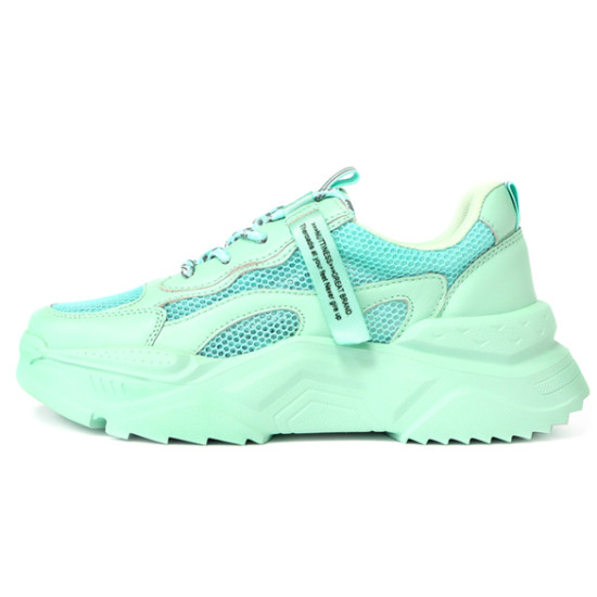 織帶牛皮拼接網布運動鞋LB0V0005-5